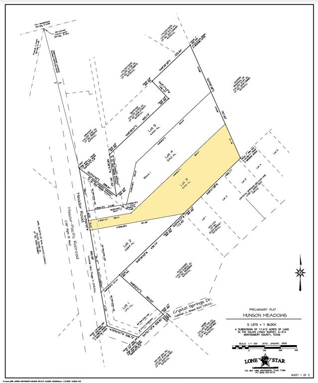 3.915 AC Meador Road, Conroe, Texas image 1