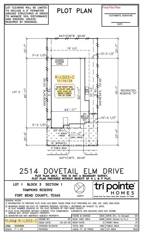 2514 Dovetail Elm Drive