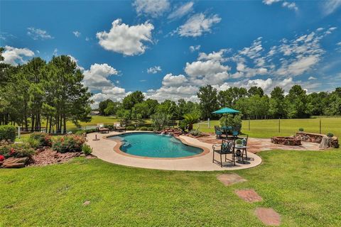 A home in Tomball