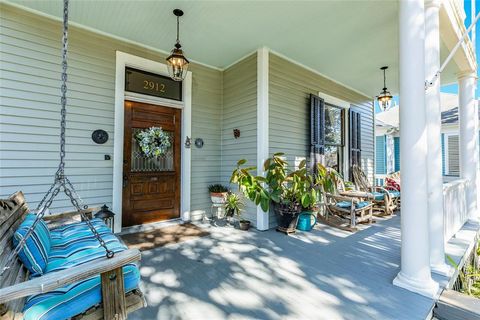 A home in Galveston