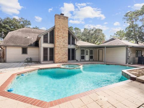 A home in Tomball