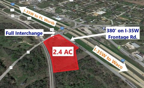 Vacant Land For Sale - 7000 S I-35 W<br/> Johnson County, Alvarado, TX 76009