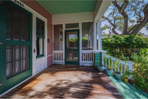 A home in Galveston