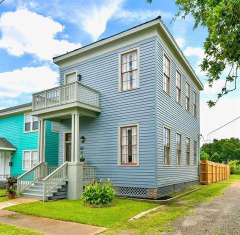 A home in Galveston