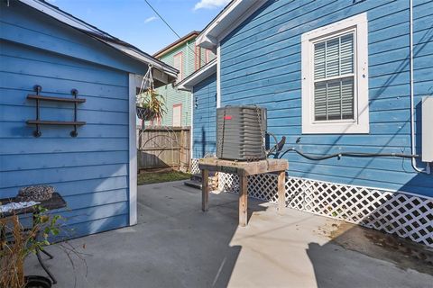 A home in Galveston