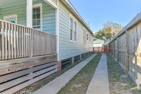 A home in Galveston