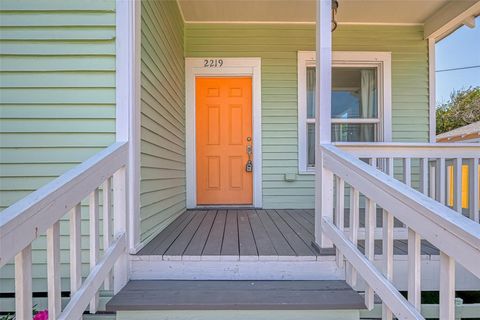 A home in Galveston