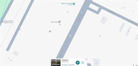 Vacant Land For Sale - S Byrd Avenue<br/> Shepherd, TX 77371