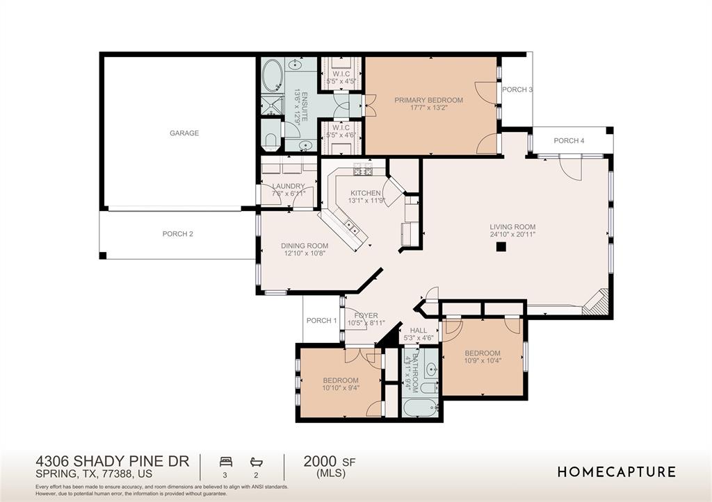 4306 Shady Pine Drive, Spring, Texas image 36