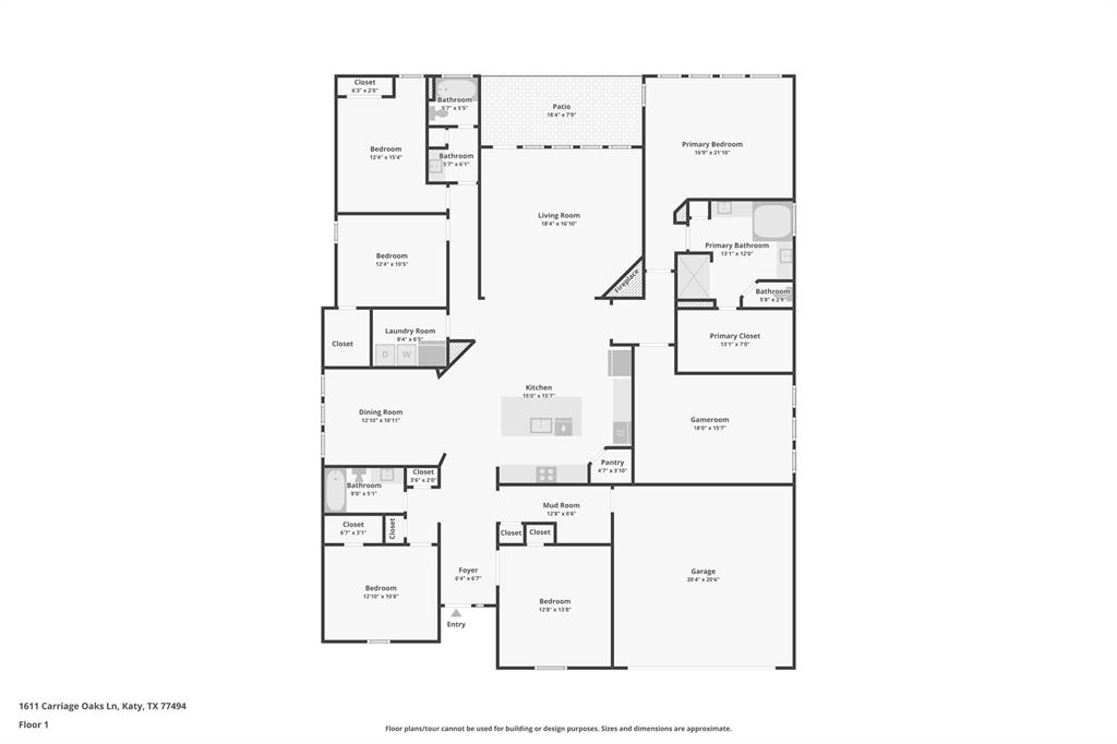 1611 Carriage Oaks Lane, Katy, Texas image 42