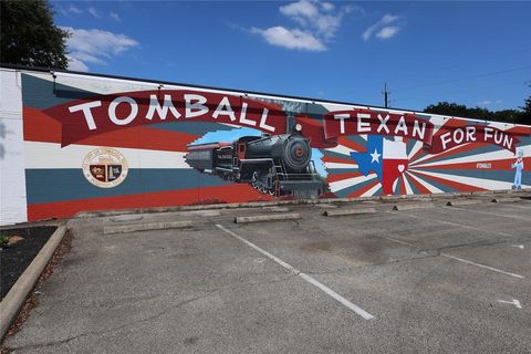 A home in Tomball