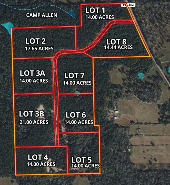 0000 Evergreen Lots 4-7 Fm 362 Road