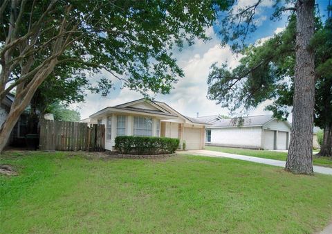 A home in Tomball