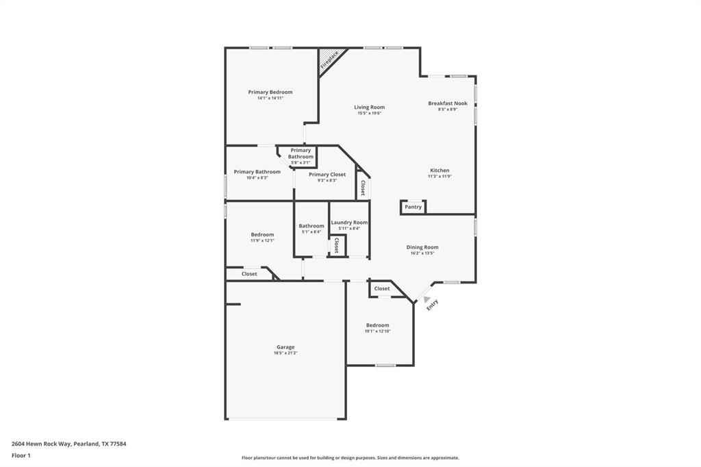 2604 Hewn Rock Way, Pearland, Texas image 31