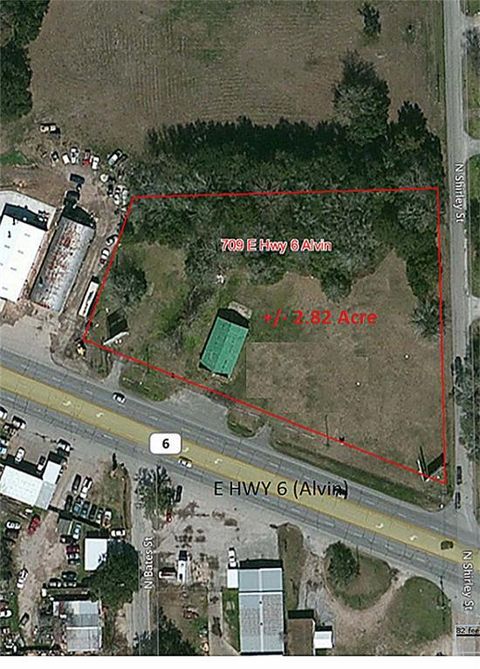 Vacant Land For Sale - 709 E Highway 6<br/> Alvin, TX 77511