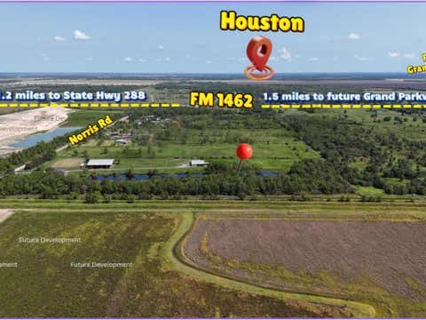 Vacant Land For Sale - 00 Norris Road<br/> Rosharon, TX 77583