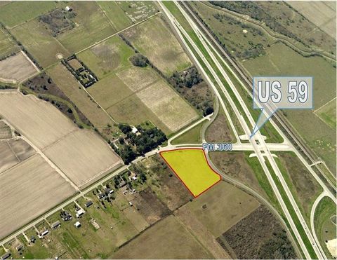 Vacant Land For Sale - Southwest Fwy / Highway 59 Freeway<br/> Beasley, TX 77417