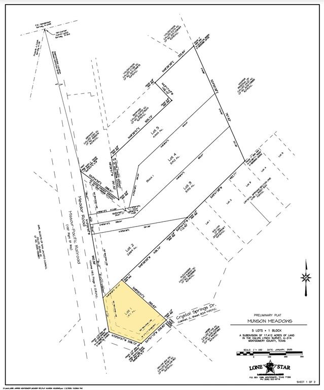 1.9 AC Meador Road, Conroe, Texas image 1