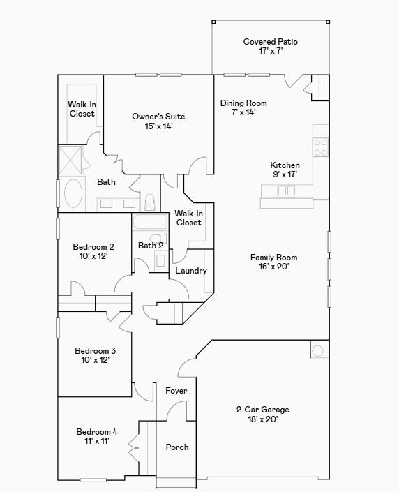 2318 Honeyberry Shrub Drive, Manvel, Texas image 2