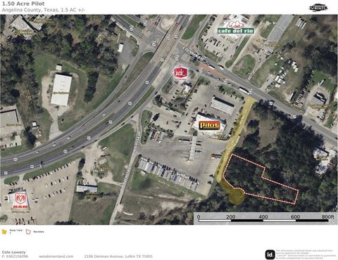 Vacant Land For Sale - TBD Irving Drive<br/> Angelina County, Lufkin, TX 75901