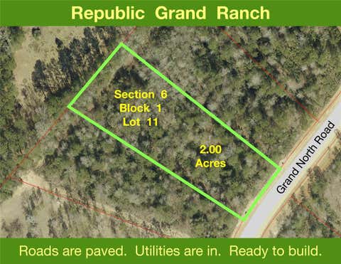 Vacant Land For Sale - 11756 Grand North Road<br/> Willis, TX 77378