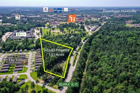Vacant Land For Sale - 5.61 Acres Bearkat Blvd<br/> Walker County, Huntsville, TX 77340