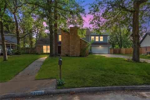 A home in Tomball