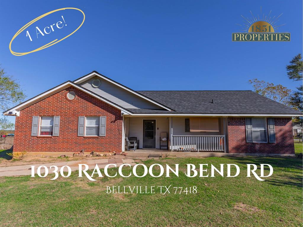 1030 Raccoon Bend Road, Bellville, Texas image 1