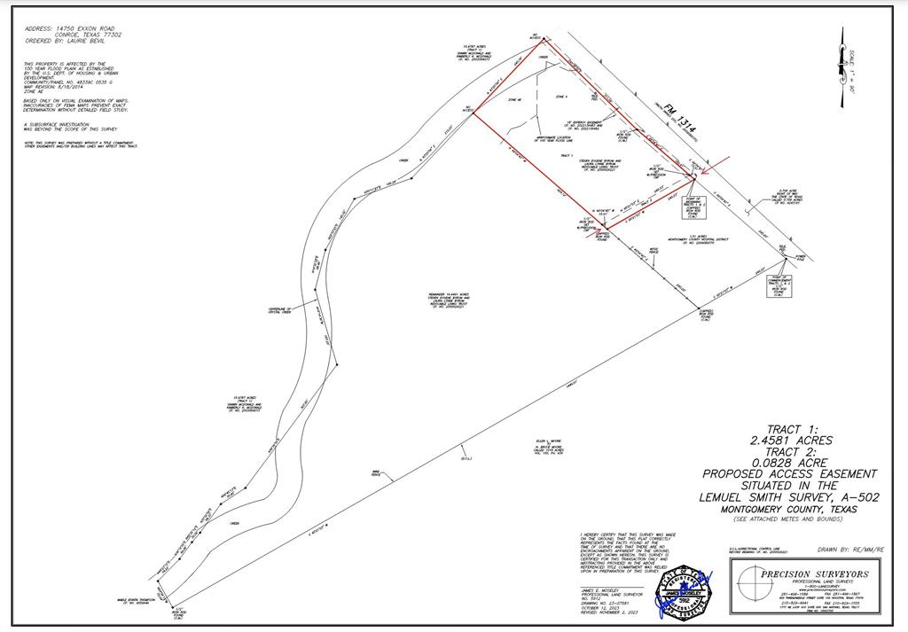 2.5 AC Fm 1314 Road, Conroe, Texas image 3