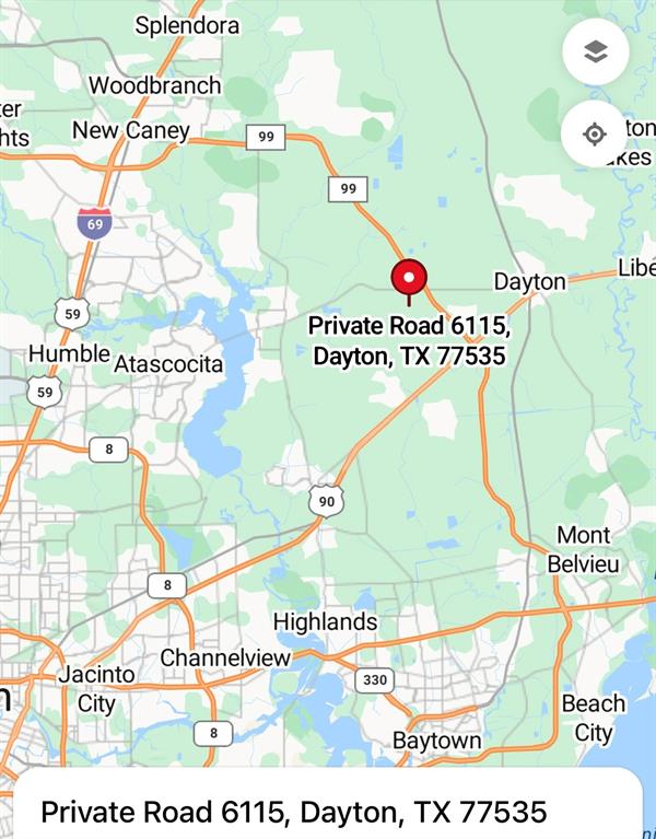 Private Road 6115, Dayton, Texas image 1