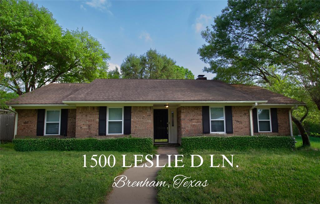 1500 Leslie D Lane, Brenham, Texas image 1