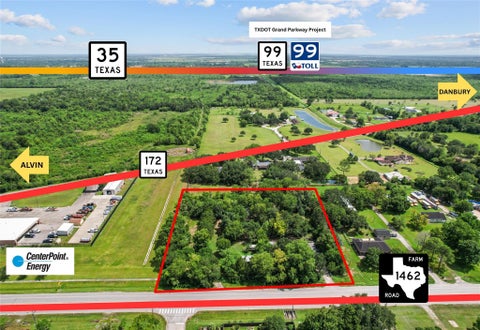 Vacant Land For Sale - 2305 Fm 1462 Road<br/> Brazoria County, Alvin, TX 77511