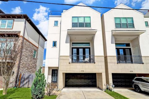 Photo of 4106 Marina Street, Houston, TX 77007 (MLS # 76064921)