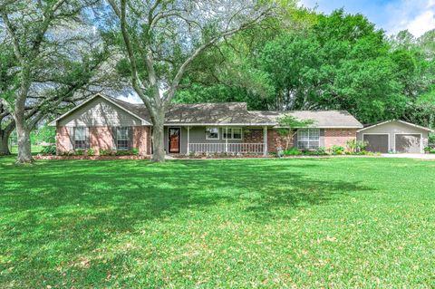 Photo of 447 County Road 545, Alvin, TX 77511 (MLS # 74611651)