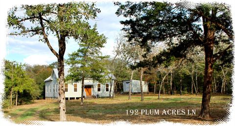 Vacant Land For Sale - 192 Plum Acres Lane<br/> West Point, TX 78963