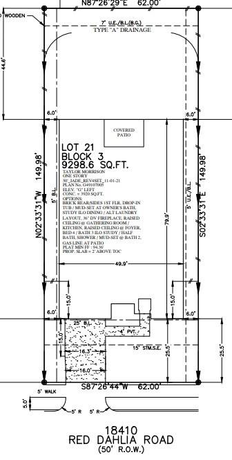 18410 Red Dahlia Road