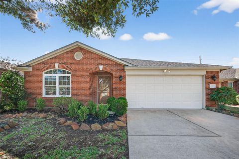 Photo of 17707 Thicket Hollow Lane, Cypress, TX 77429 (MLS # 90688318)