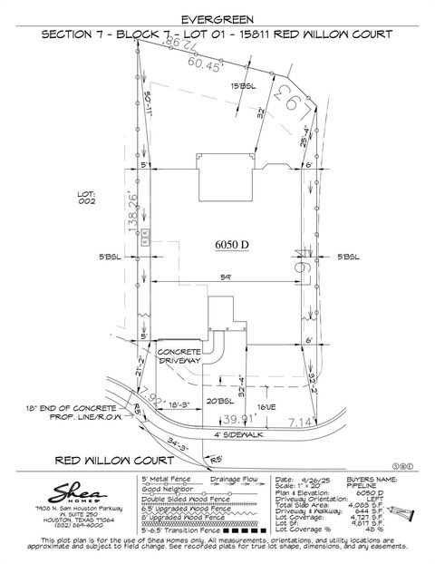 Tiny photo for 15811 Red Willow Court, Conroe, TX 77302 (MLS # 15370245)