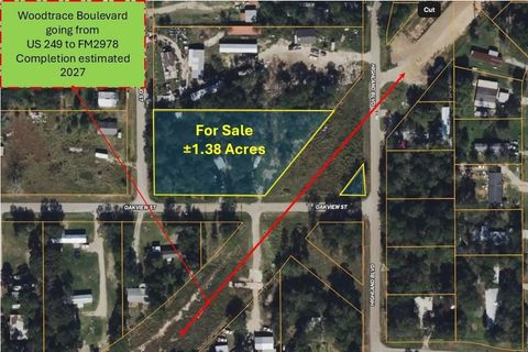 Vacant Land For Sale - 30002 Rosebud Street<br/> Magnolia, TX 77354