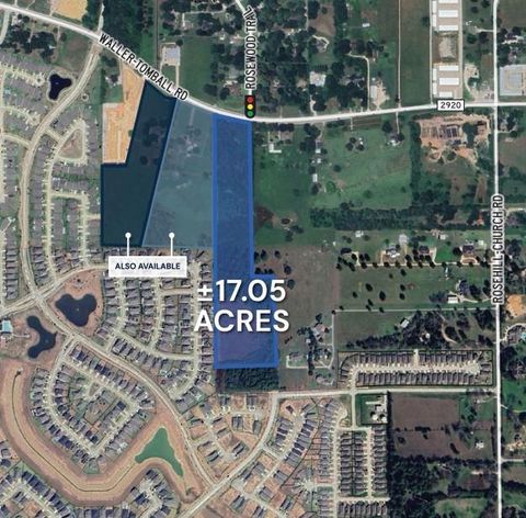 Vacant Land For Sale - Fm 2920<br/> Tomball, TX 77377