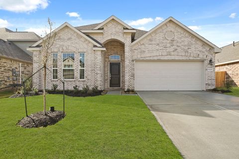 Photo of 8430 Hunterwyck Lane, Baytown, TX 77521 (MLS # 23152501)
