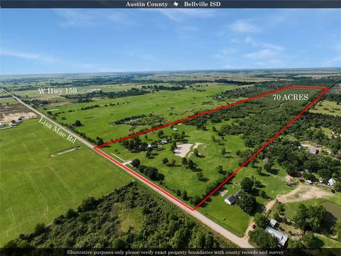 Vacant Land For Sale - 868 Lisa Mae Road<br/> Bellville, TX 77418