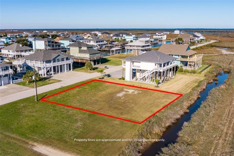 Vacant Land For Sale - 1170 Lagoon Drive<br/> Galveston County, Crystal Beach, TX 77650