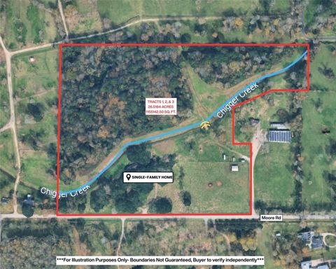 Photo of 629 County Road 133, Alvin, TX 77511 (MLS # 89272308)