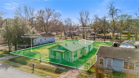 9907 & 9909 Exeter Street Houston TX 77093