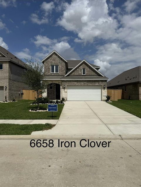 Photo of 6658 Iron Clover Drive, Katy, TX 77493 (MLS # 95359838)