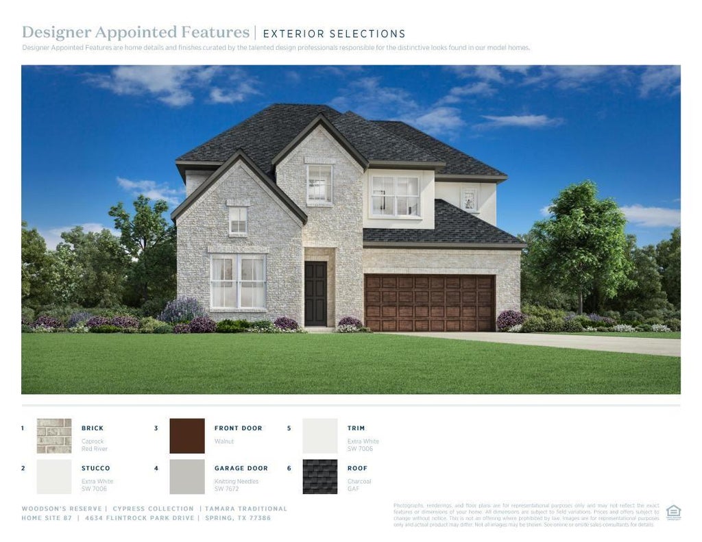 Photo of 4634 Flintrock Park Drive, Spring, TX 77386 (MLS # 82440238)