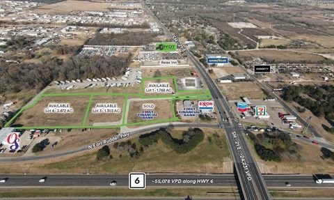 Vacant Land For Sale - 3412 Highway 21<br/> Bryan, TX 77808