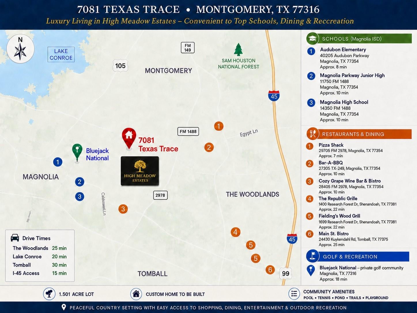 7081 Texas Trace