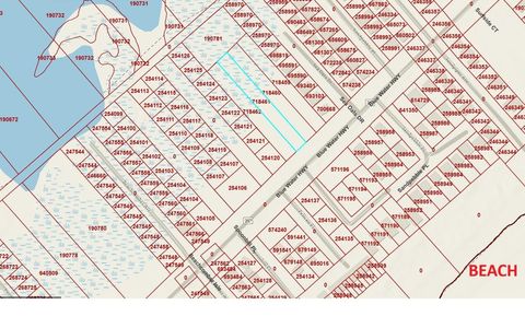 Vacant Land For Sale - 1619 Blue Water Highway<br/> Brazoria County, Surfside Beach, TX 77541